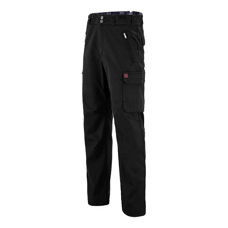 Achille Noir Work Pants for Men - ADOLPHE LAFONT