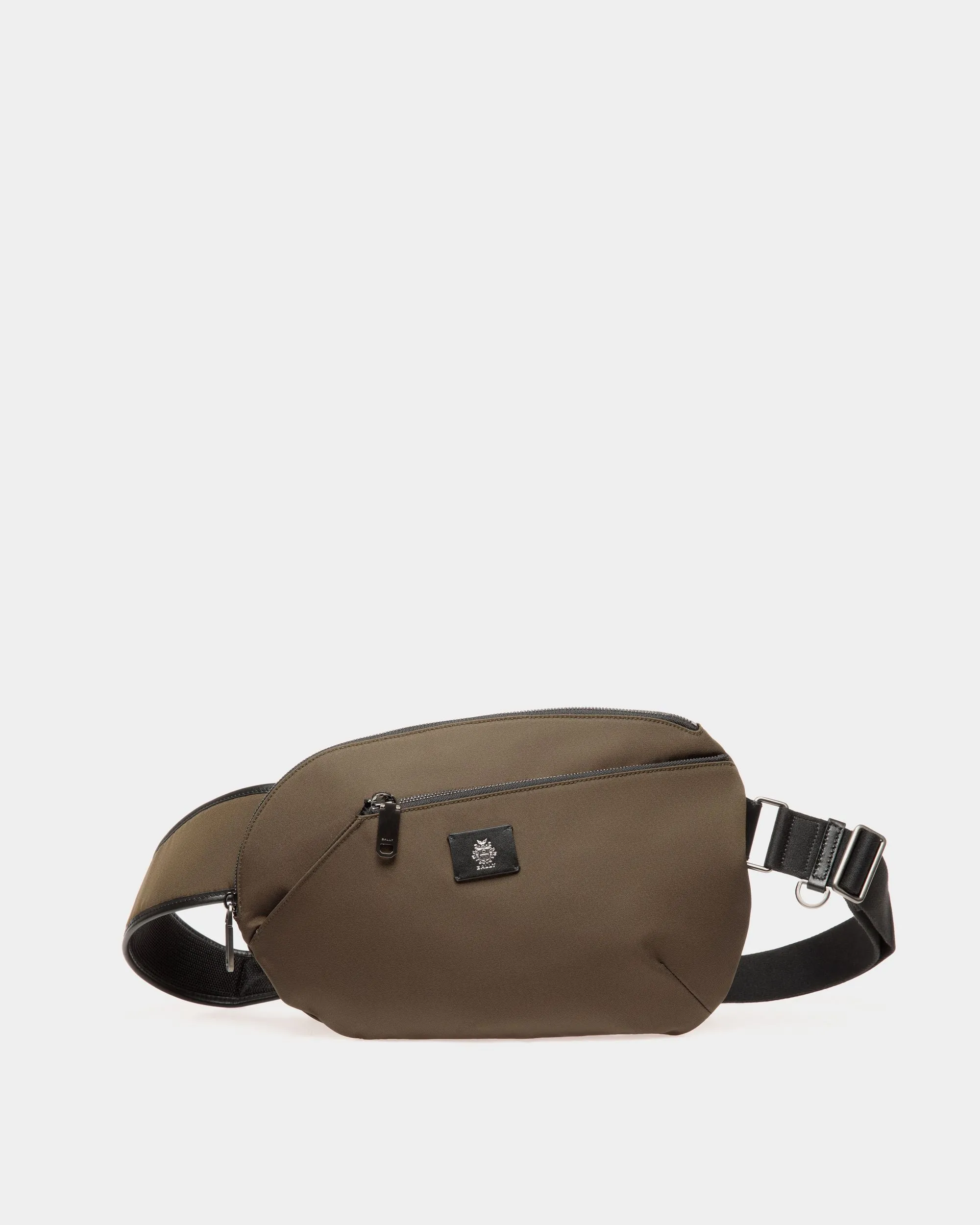 Adrien Brody Nylon Military Green Shoulder Bag Travel Collection.