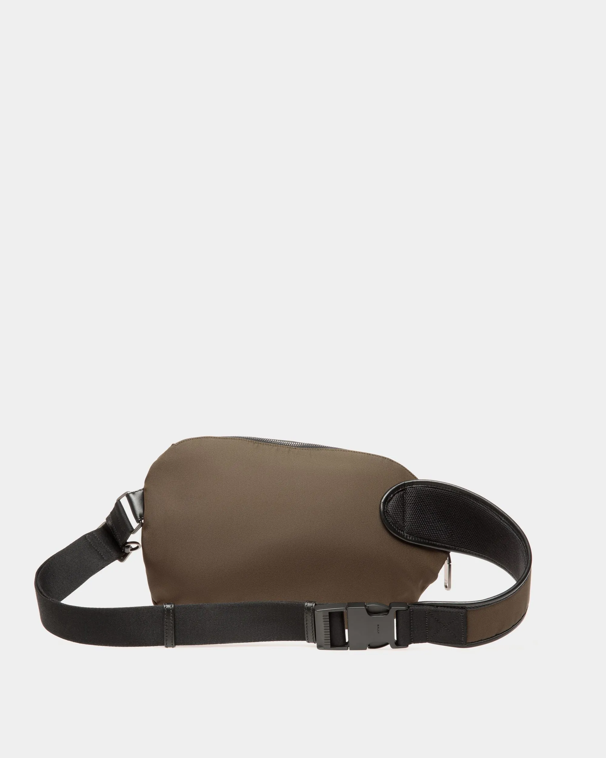 Adrien Brody Nylon Military Green Shoulder Bag Travel Collection.