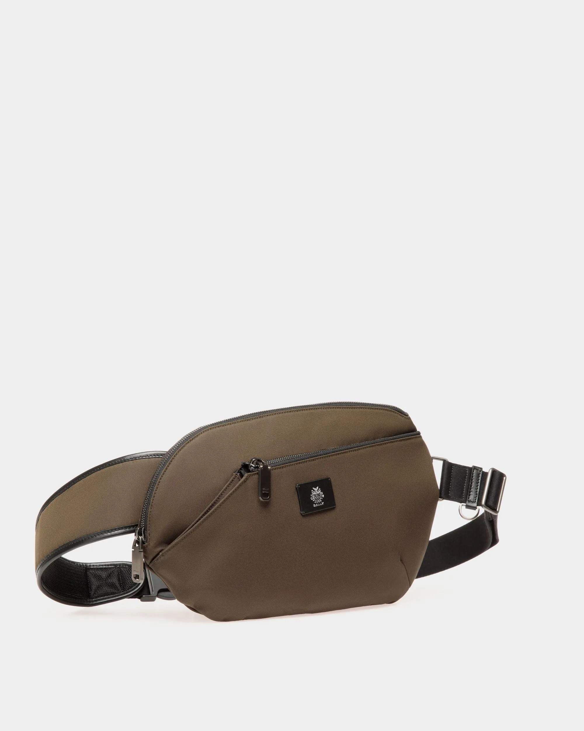 Adrien Brody Nylon Military Green Shoulder Bag Travel Collection.