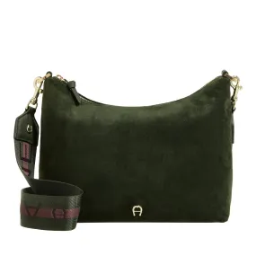 AIGNER Zita Hunter Green Shoulder Bag