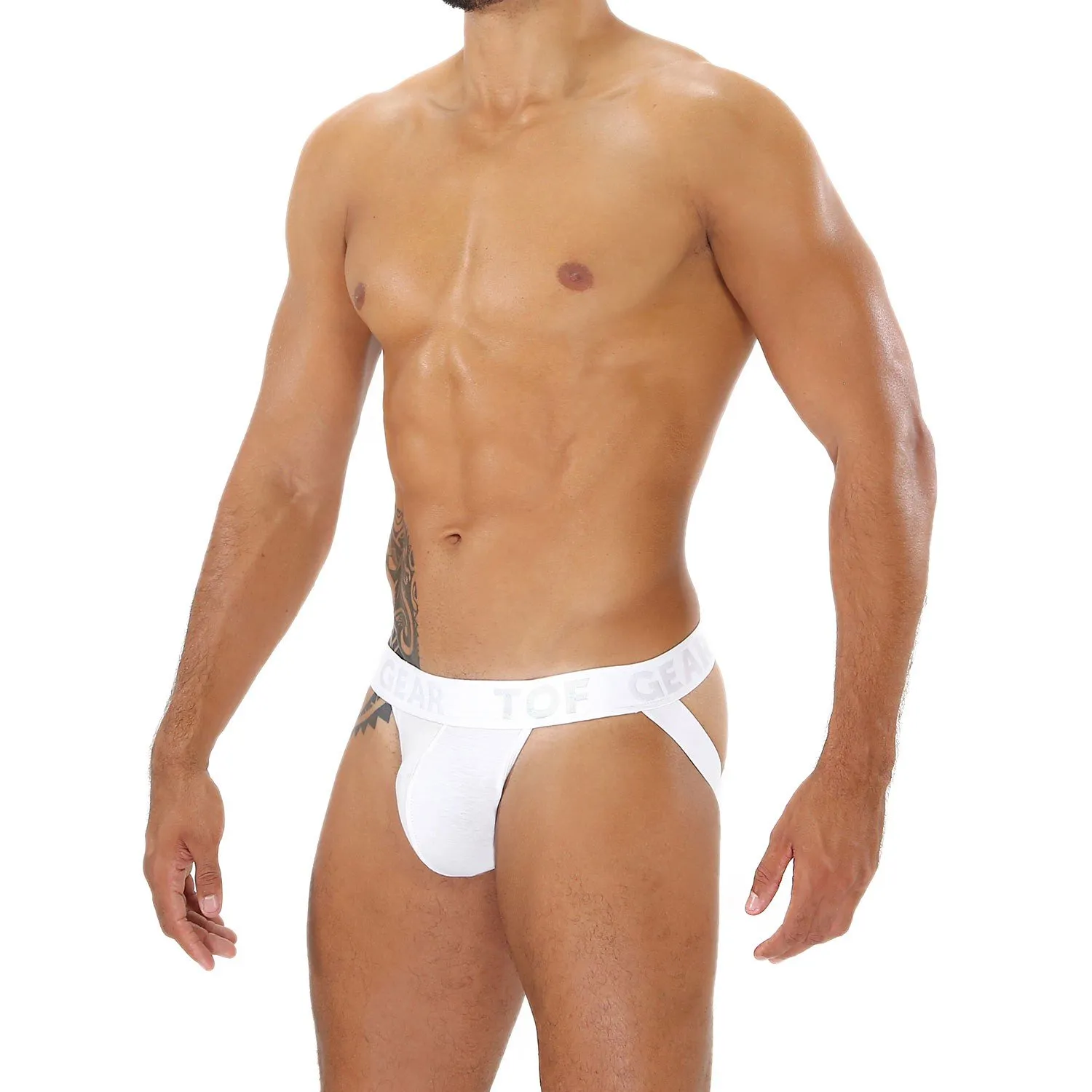 Alpha Jock blanc TOF Paris vente strings homme Jock strap TOF 