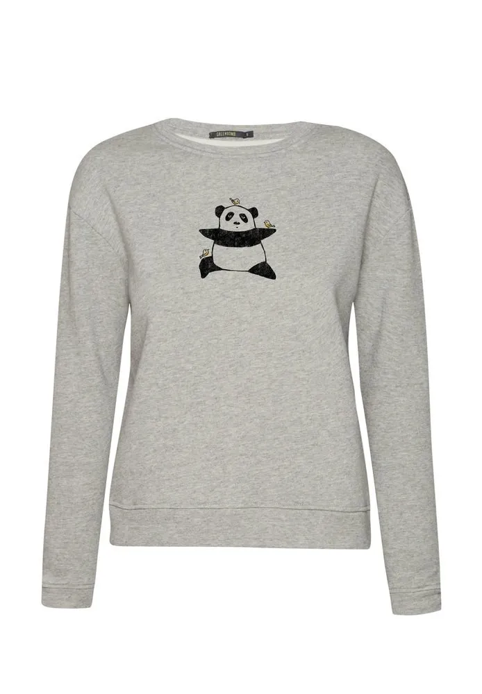 Animal Yoga Sweatshirt Panda Size L