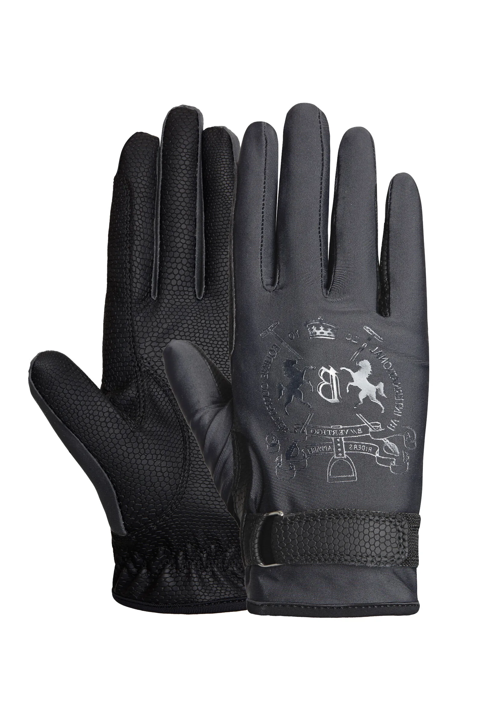 B Vertigo Riding Gloves Laia for Women with Printed Logo