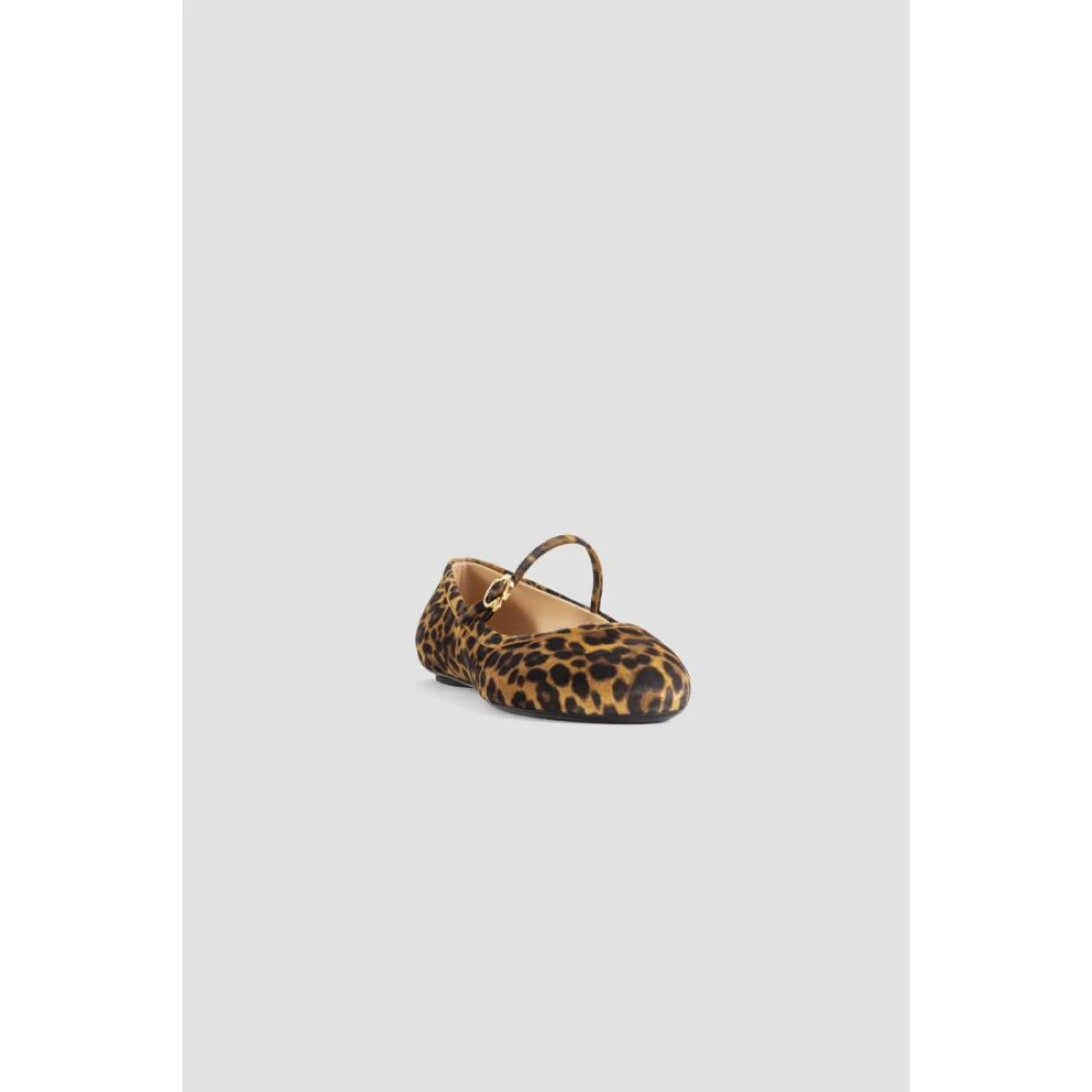 Leopard Print Leather Ballet Flats: Shop Now