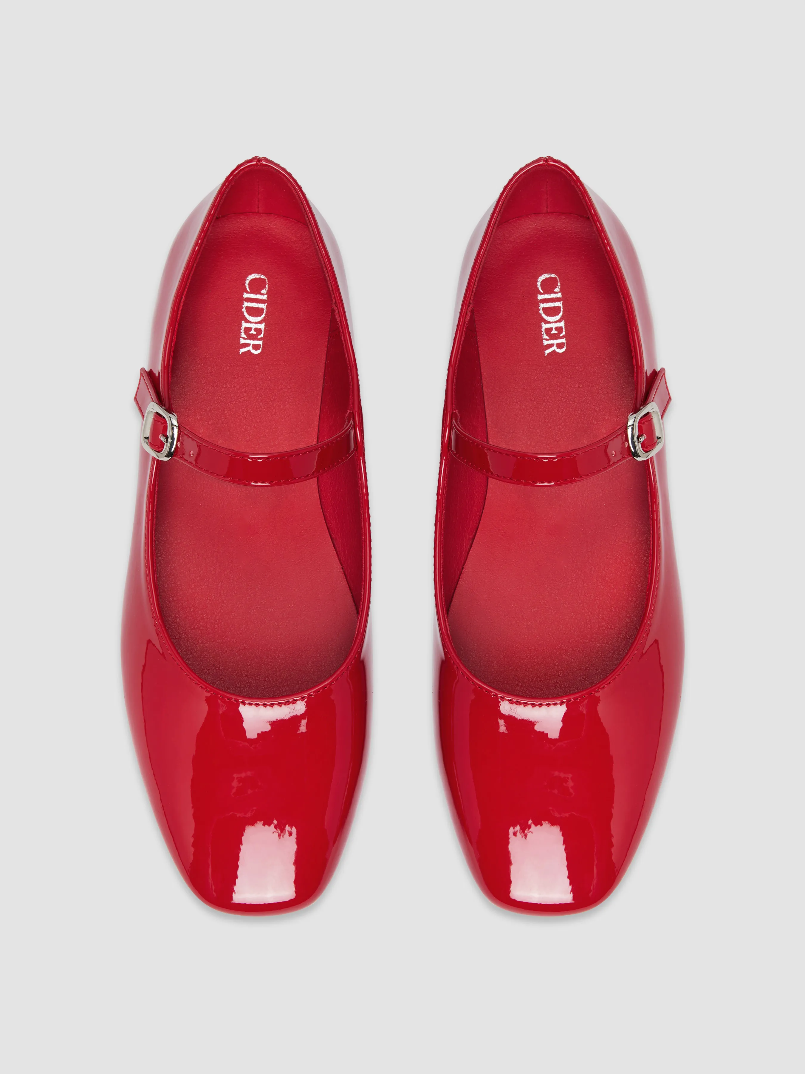 Patent Leather Mary Jane Ballet Flats