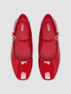 Patent Leather Mary Jane Ballet Flats