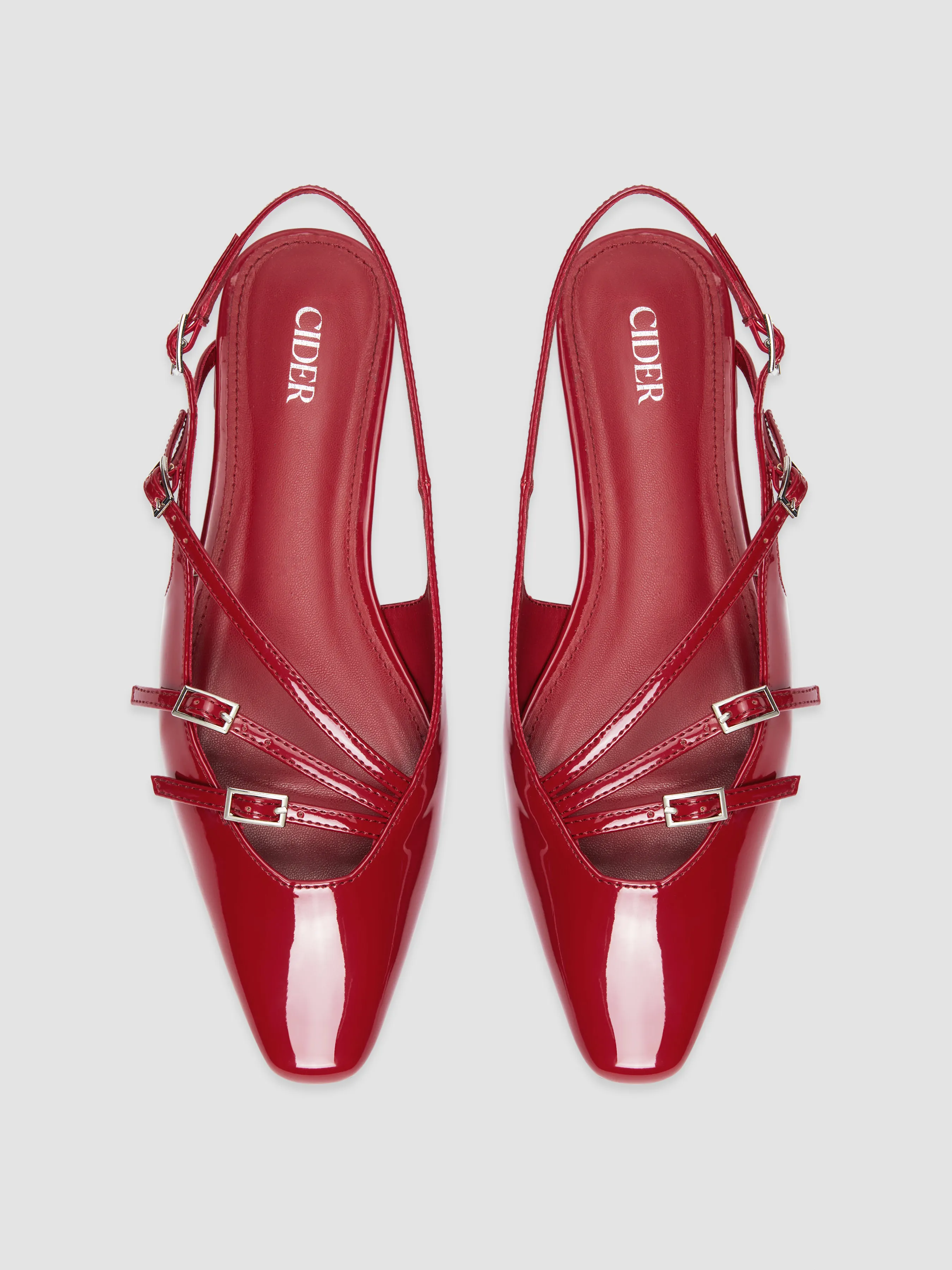 Patent Leather Mary Jane Ballet Flats