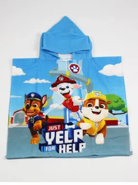 'Bath Cape Paw Patrol - Blue'