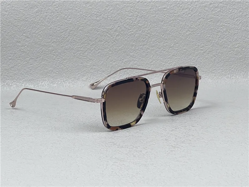 Best Wholesale Prices New Stylish Men's Square Sunglasses 006 Metal and Acetate Frame Classic Stylish Shape