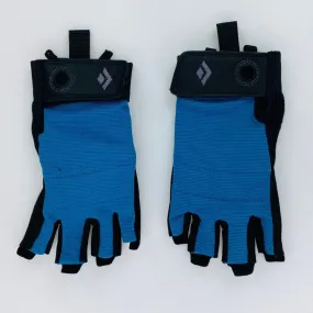 Black Diamond Crag Half Finger Gloves - Blue - Size M | Hardloop