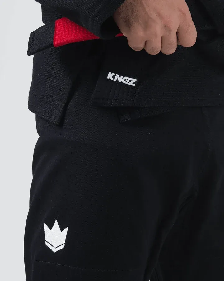 Black KINGZ KORE V2 JJB Kimonos