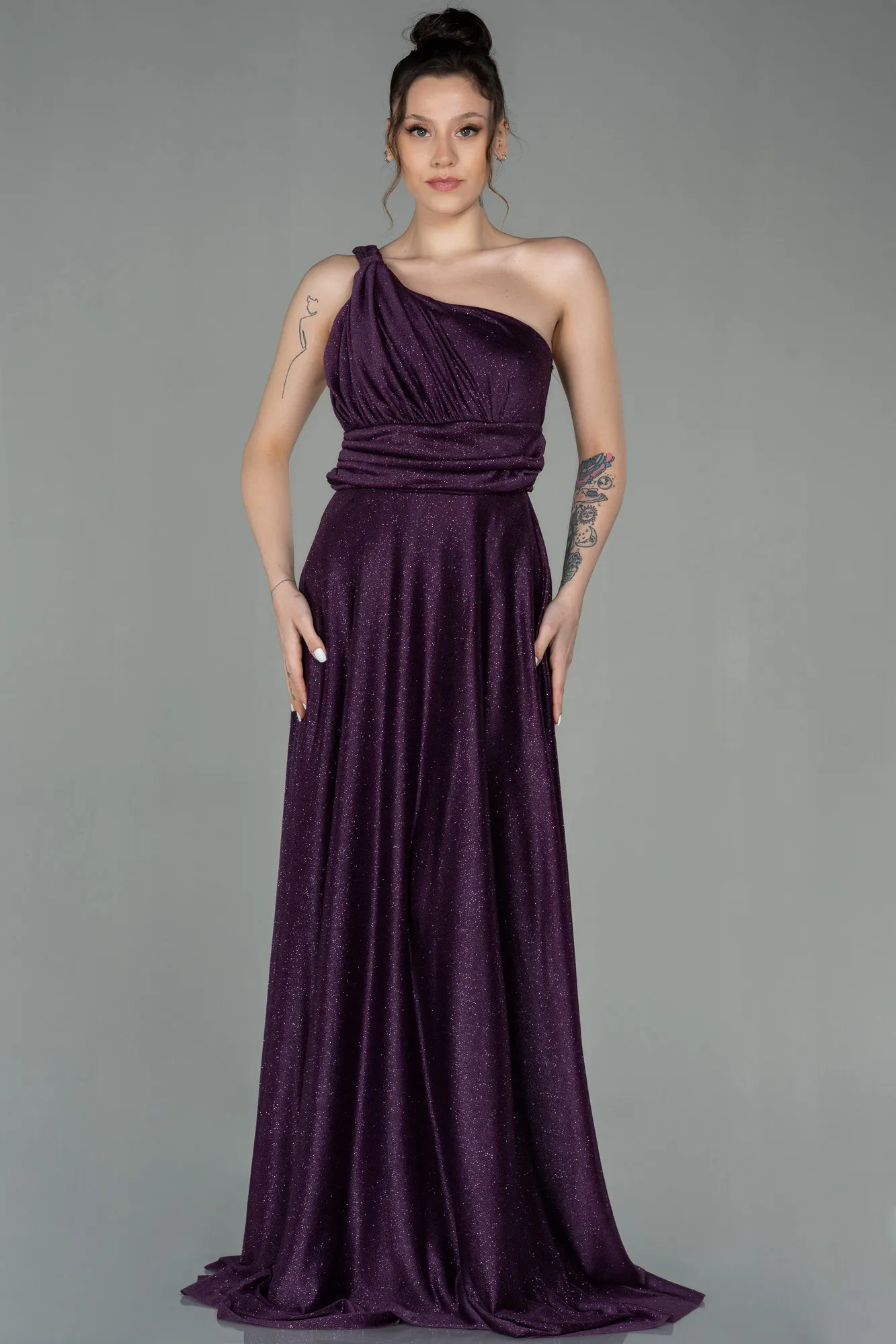 Black Long Evening Dress ABU2834