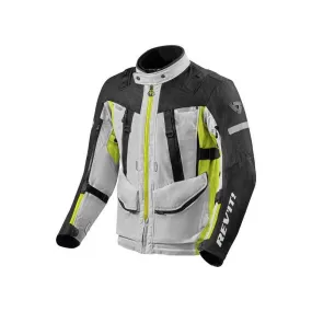 Revit Sand 4 H2O Silver Fluo Motorcycle Jacket