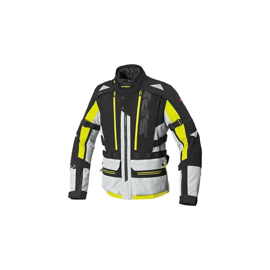 Spidi Allroad Gray Yellow H2Out Motorcycle Jacket.