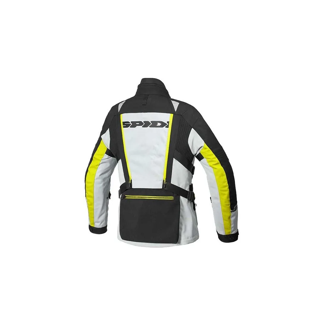 Spidi Allroad Gray Yellow H2Out Motorcycle Jacket.