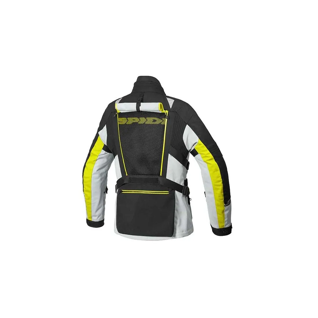 Spidi Allroad Gray Yellow H2Out Motorcycle Jacket.