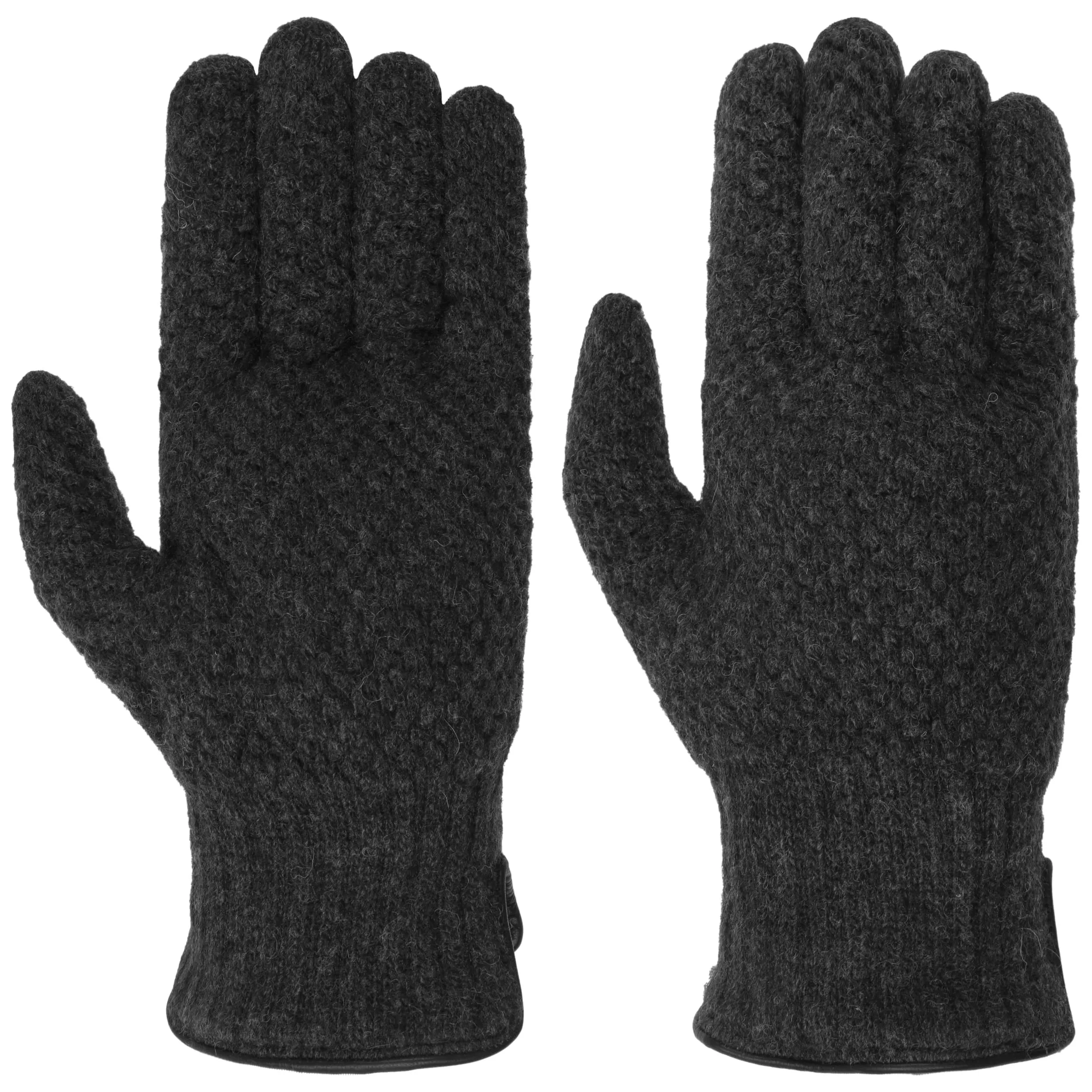 Caridei Lambswool Knit Gloves - Buy Hats, Caps & Beanies Online ▸ Chapeaushop