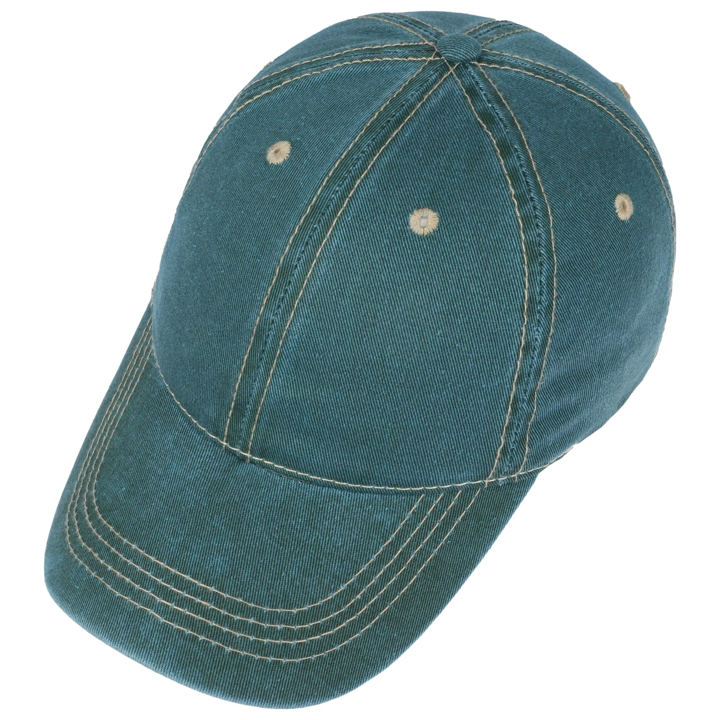 Washed Denim Baseball Cap - Buy Online ans Order Now at Chapeaushop