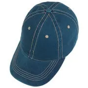 Washed Denim Baseball Cap - Buy Online ans Order Now at Chapeaushop