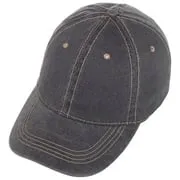 Washed Denim Baseball Cap - Buy Online ans Order Now at Chapeaushop