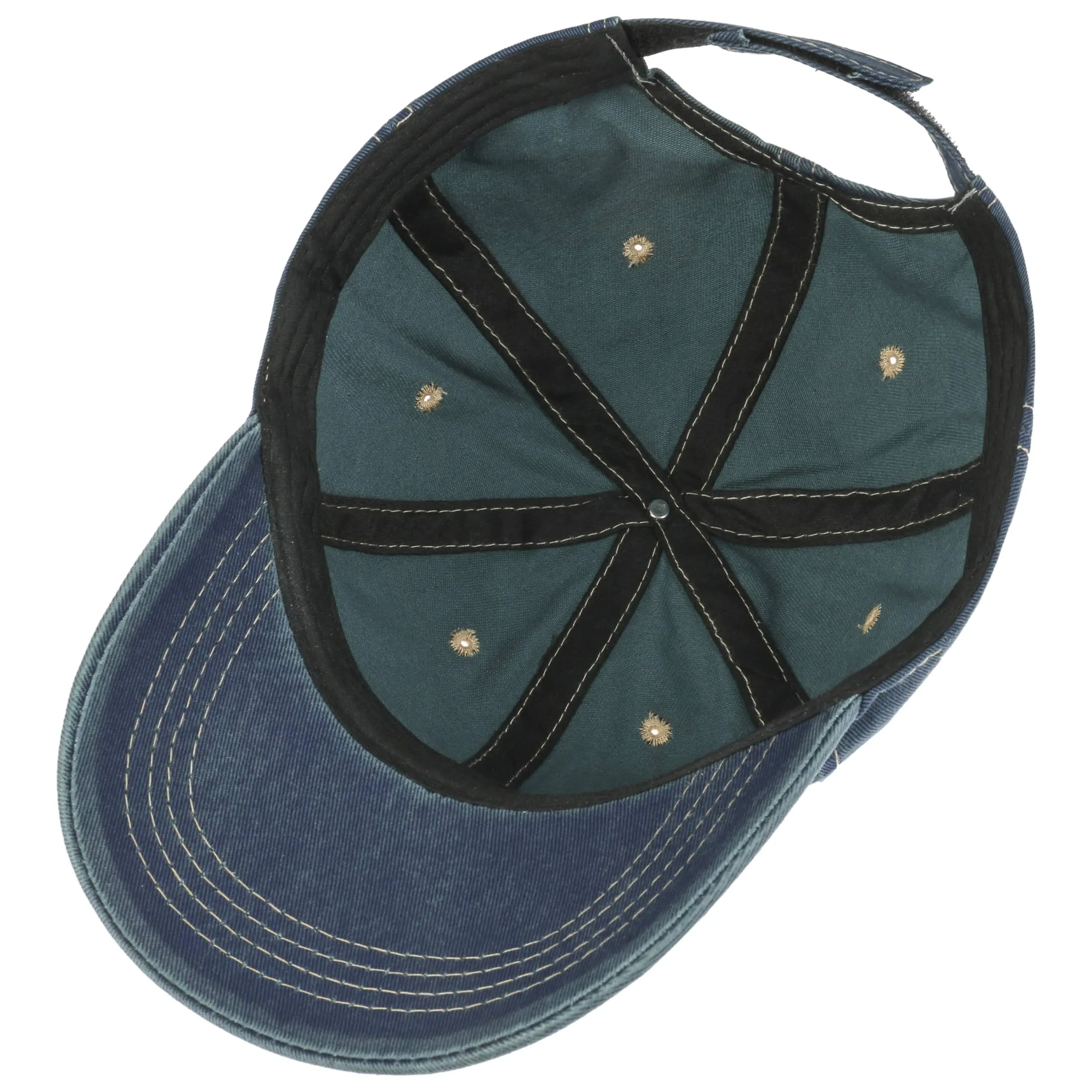 Washed Denim Baseball Cap - Buy Online ans Order Now at Chapeaushop