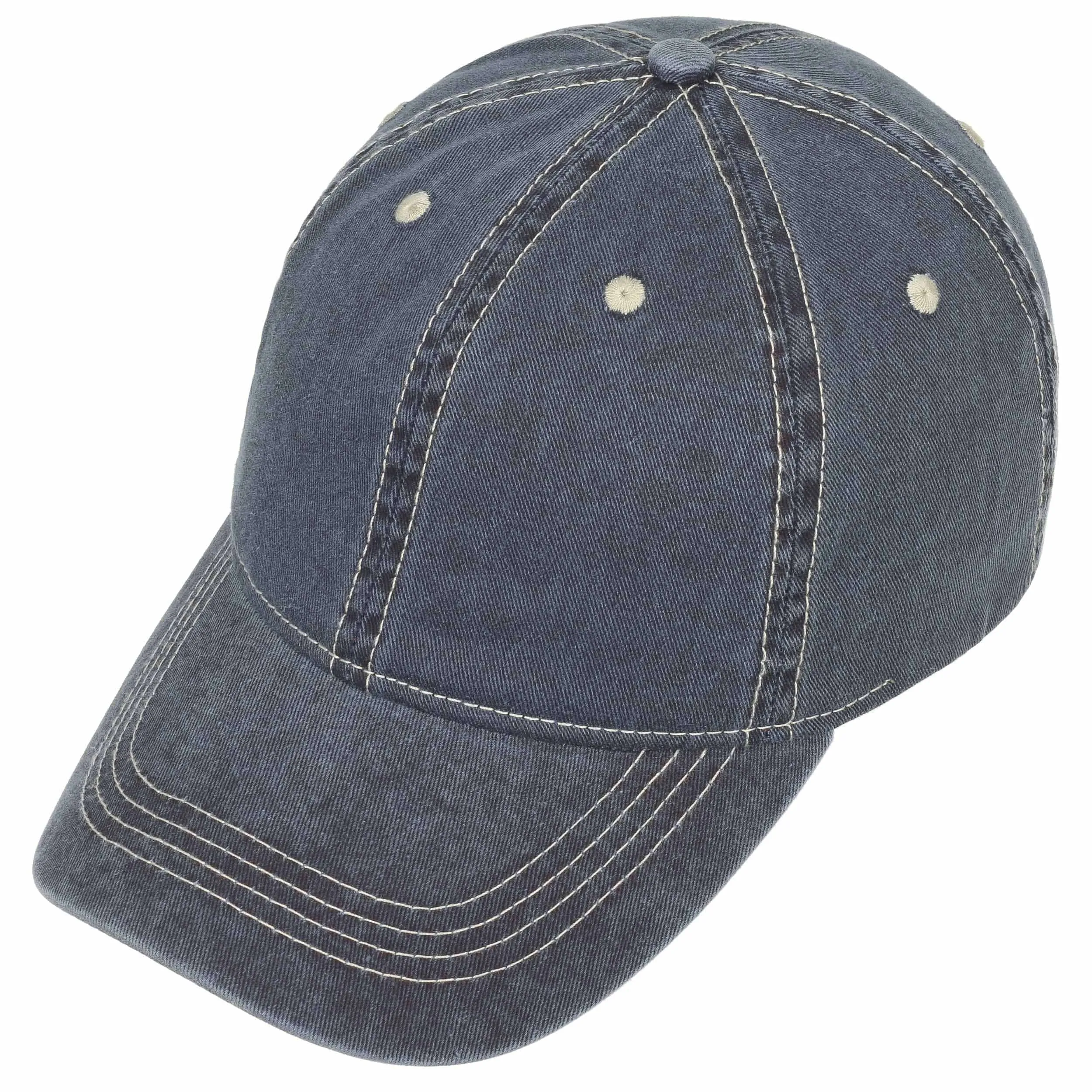 Washed Denim Baseball Cap - Buy Online ans Order Now at Chapeaushop