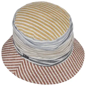 Lin Colour Striped Bucket Hat by Lipodo --> Hats, Caps & Beanies Online ▷ Chapeaushop