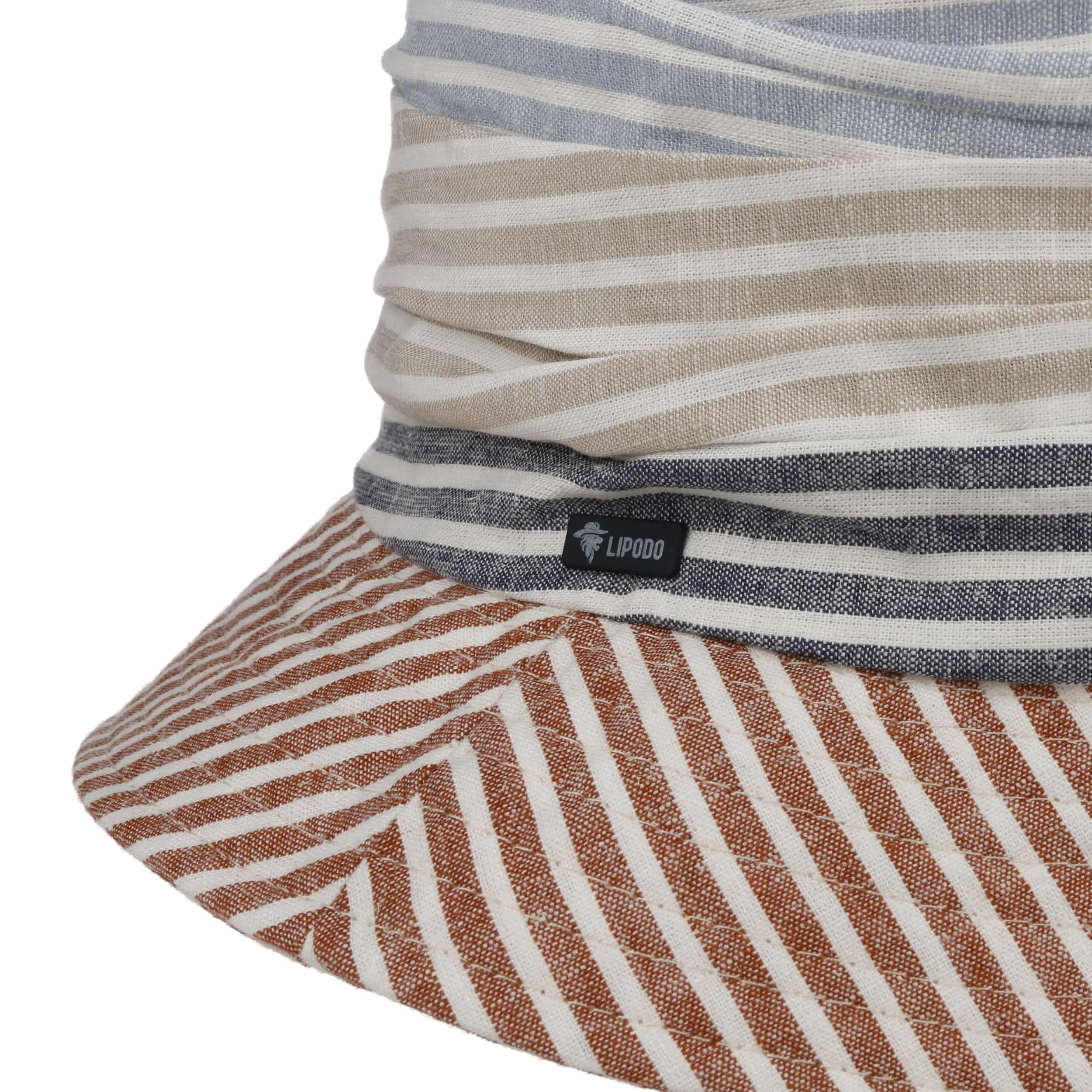 Lin Colour Striped Bucket Hat by Lipodo --> Hats, Caps & Beanies Online ▷ Chapeaushop