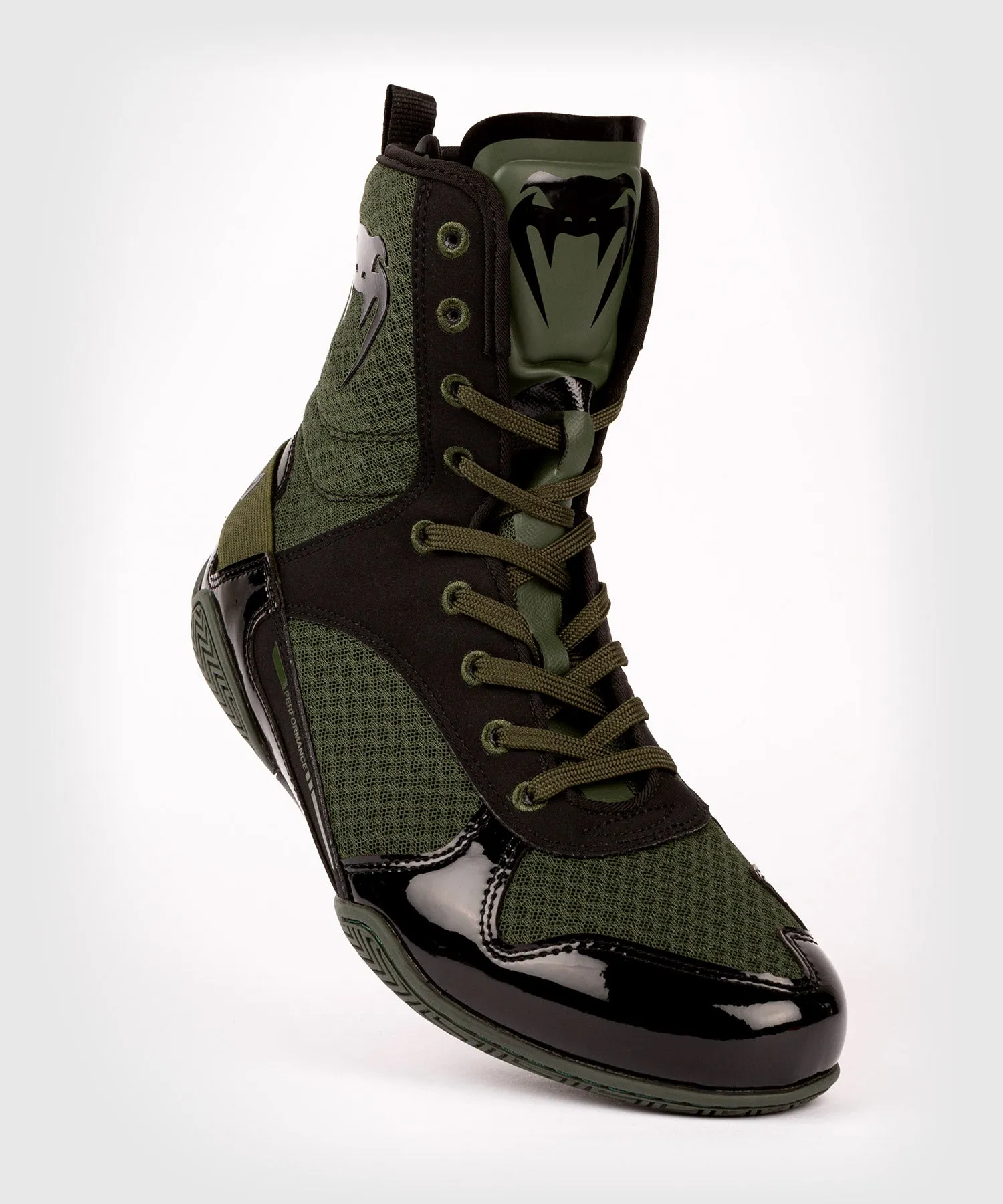 Venum Elite Boxing Shoes - Khaki