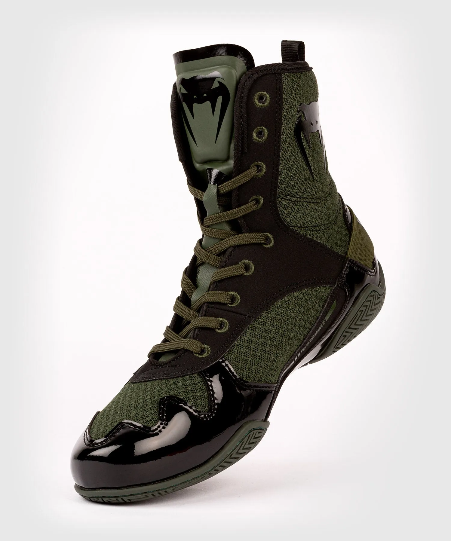 Venum Elite Boxing Shoes - Khaki