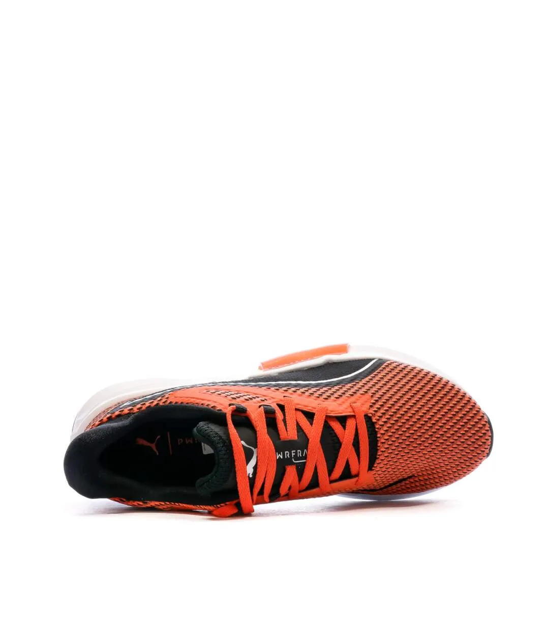 Orange Puma Pwrframe Running Shoes