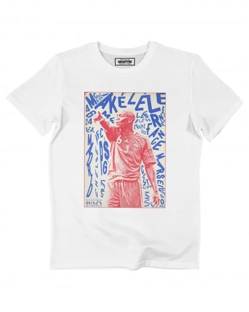 Claude Makélélé France National Team T-shirt - Grafitee