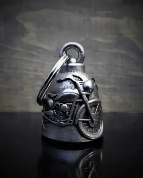 Unique motorcycle bell - A direct motorcycle bell ringer.