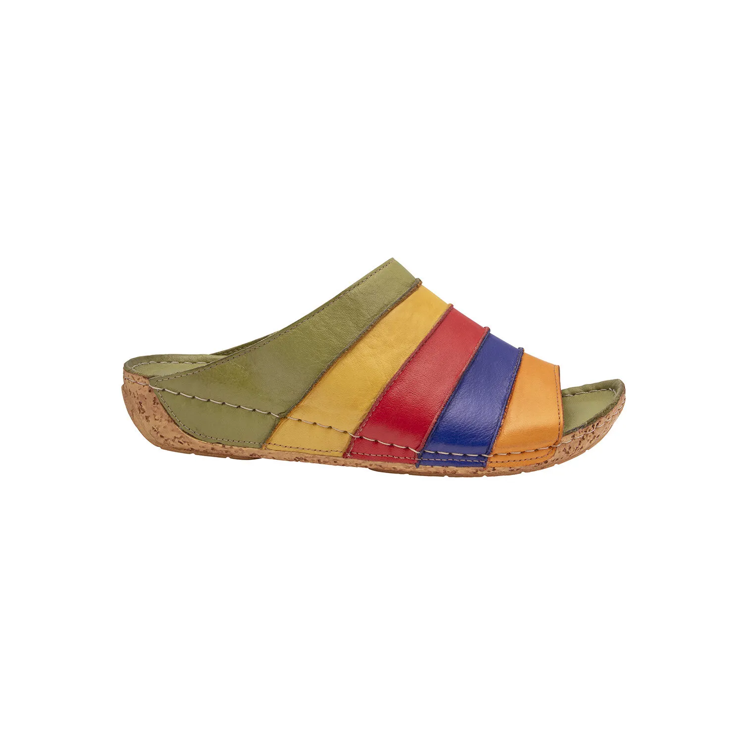 Colorful leather mule shoes Gemini ⋆ Lehner Versand