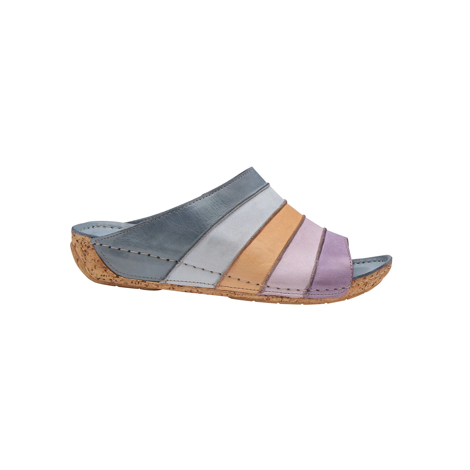 Colorful leather mule shoes Gemini ⋆ Lehner Versand