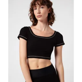 Crop Top Femme - Repetto S0552 - FAME LA MAISON DE LA DANSE, Dancewear/Pull Femme - Repetto Clothing - LA MAISON DE LA DANSE.