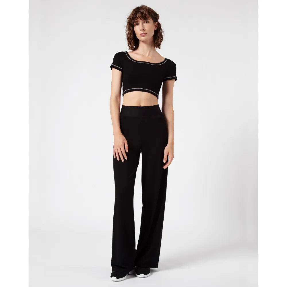 Crop Top Femme - Repetto S0552 - FAME LA MAISON DE LA DANSE, Dancewear/Pull Femme - Repetto Clothing - LA MAISON DE LA DANSE.