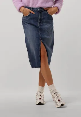 Denim Skirt objharlow Midi Harlow Skirt in Blue