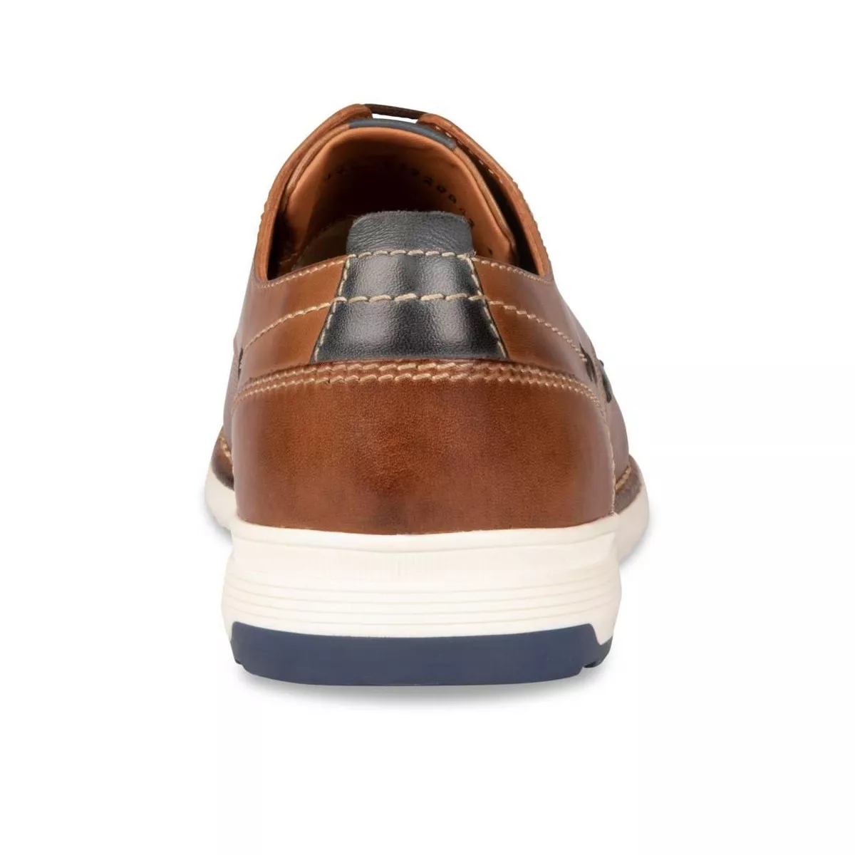 Derbies COGNAC DENIM SIDE CUIR