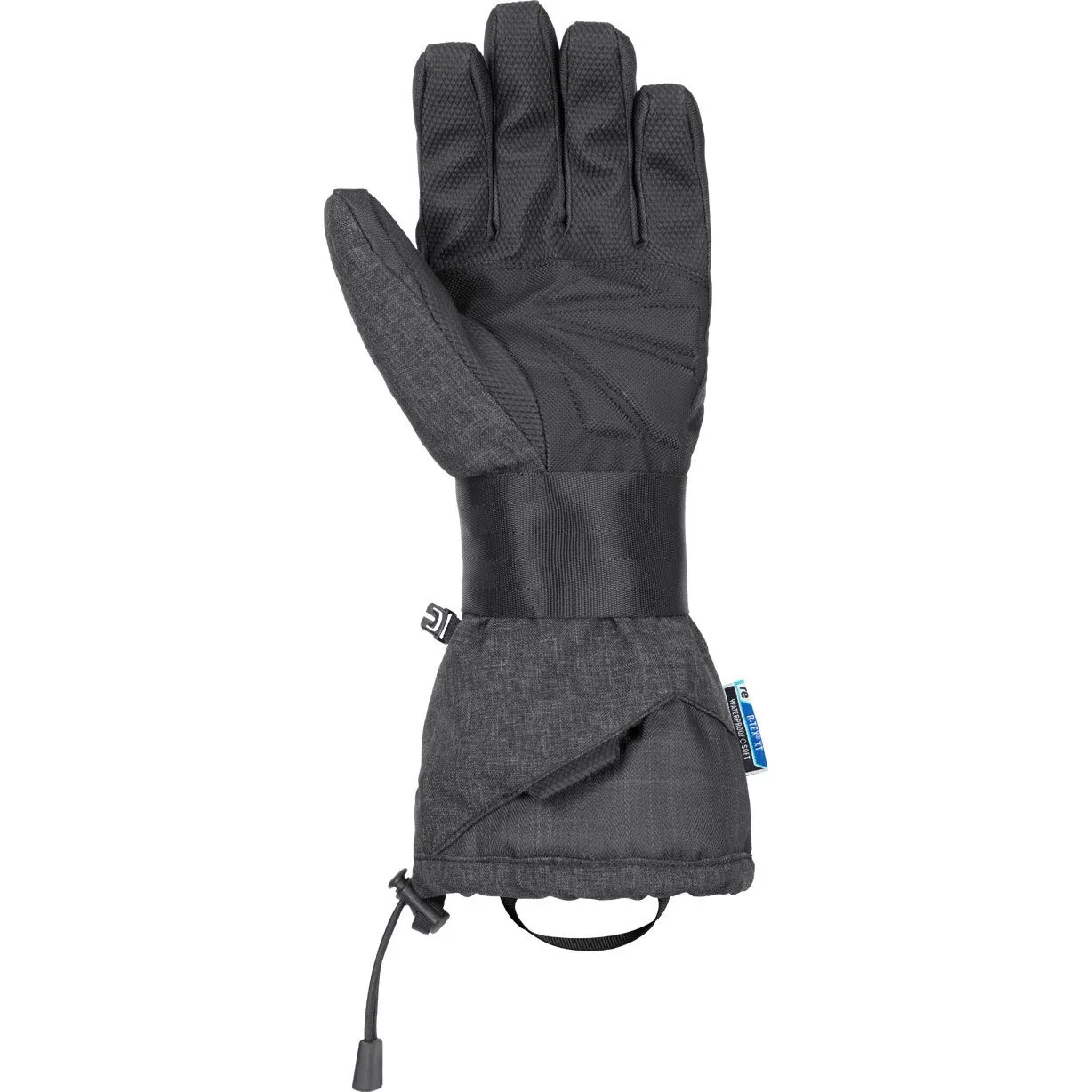 Doubletake R-TEX XT ski gloves - Black/Black Melange/Gold