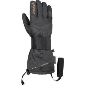 Doubletake R-TEX XT ski gloves - Black/Black Melange/Gold