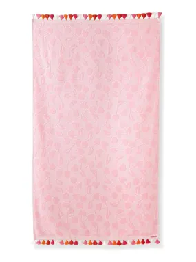 Kawaii Getaway Pink Bath Towel 90x150 cm - 100% Cotton - 400 GSM