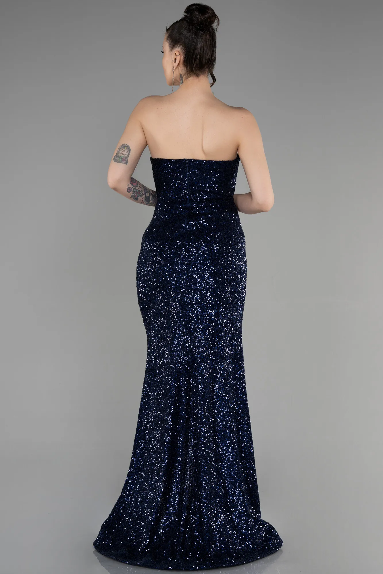 Elegant Evening Gown Black ABU3551