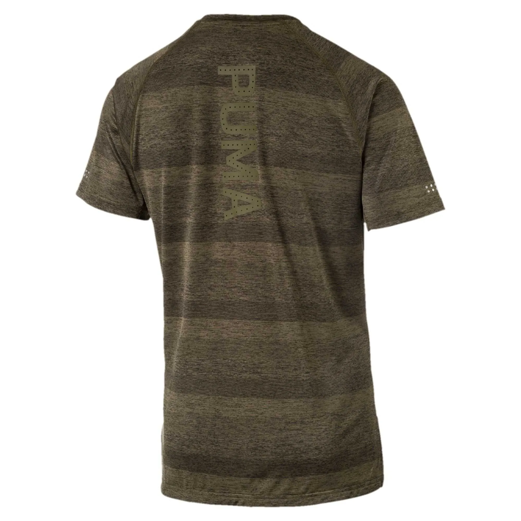 Energy Running T-Shirt - Olive Heather