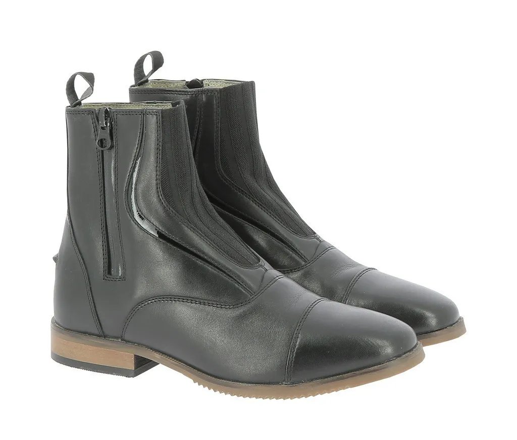 Equithème Wavy Cowhide Leather Boots.