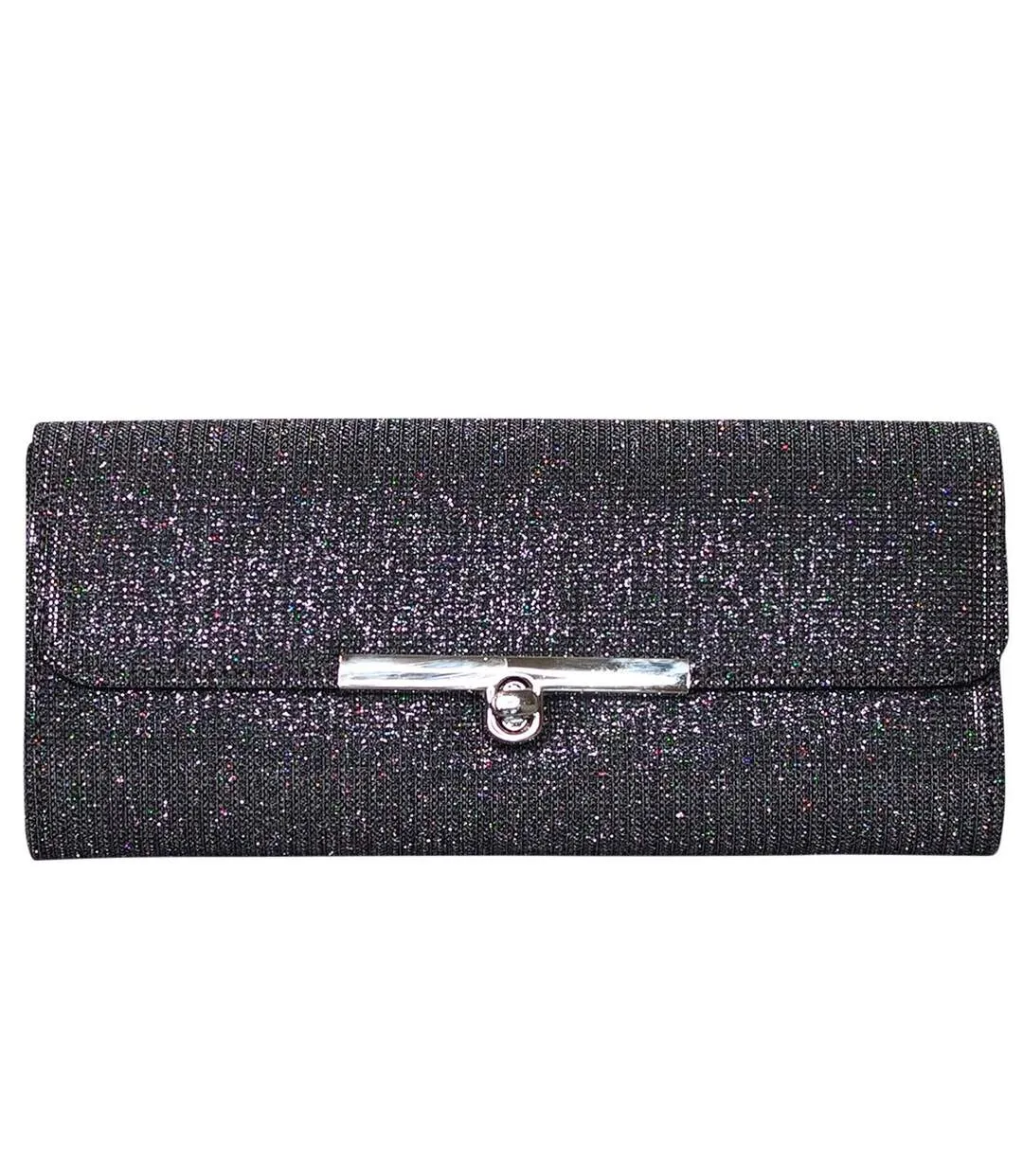 Evening clutch bag with rhinestones KYOKO