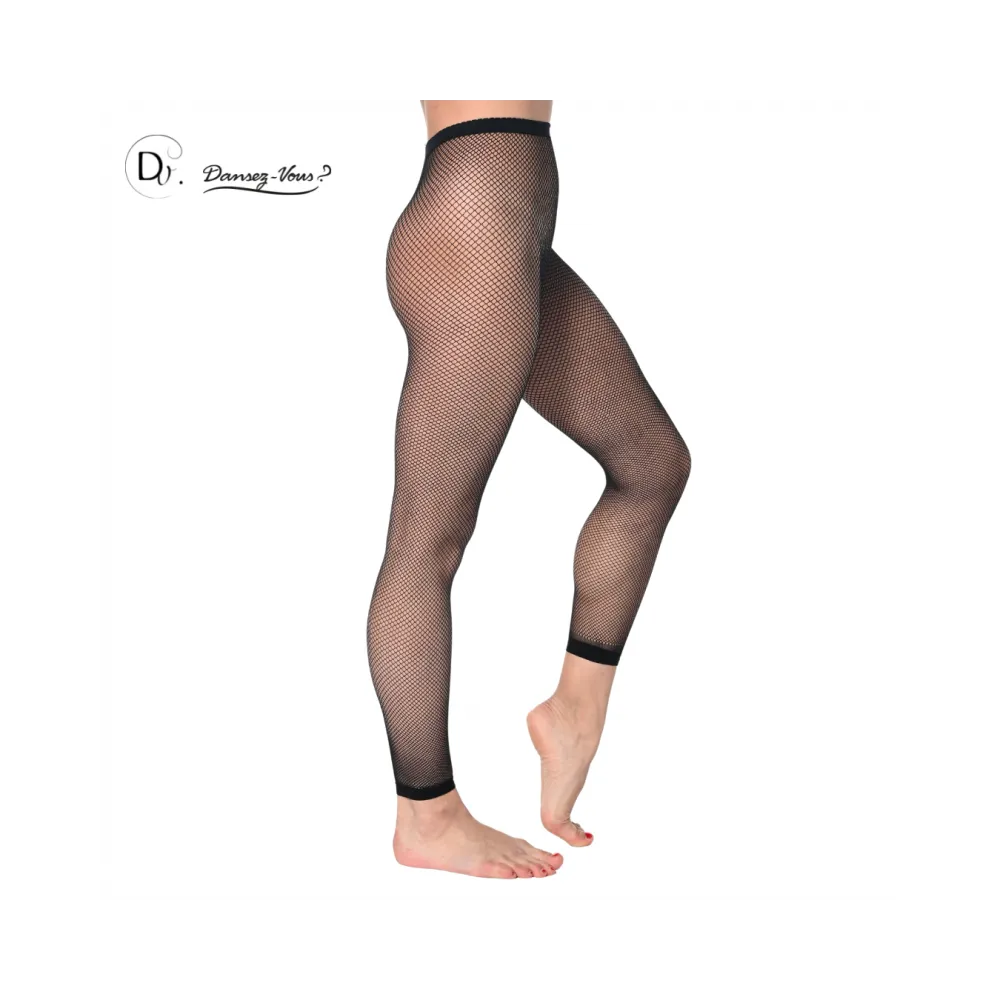 Fishnet Footless Tights - R102 DANSEZ-VOUS - FAME Dancewear