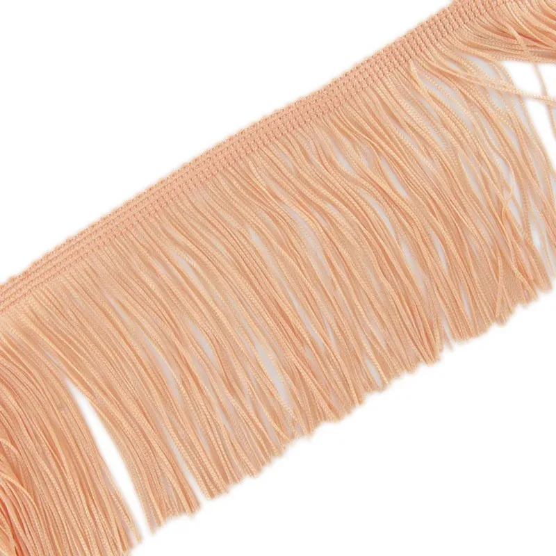 Salmon Fringes Charleston 10cm x 50cm