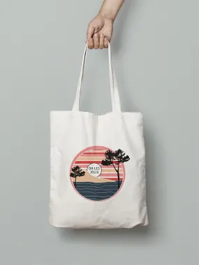 French Brand TOTE BAG OH LES JOLIS in 100% Organic Cotton